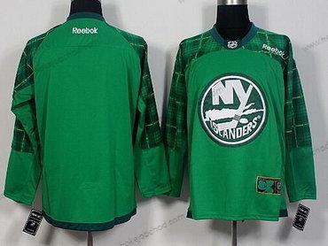 Muž New York Islanders Prázdný Zelená 2016 St. Patrick’S Day Hokejový Dres