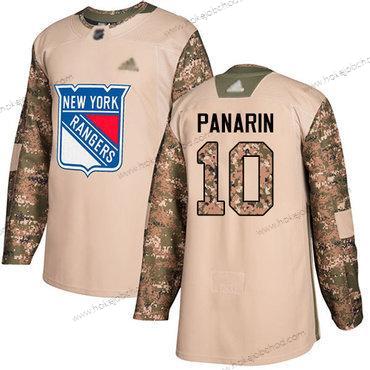 Muž New York Rangers #10 Artemi Panarin Camo Autentické 2017 Veterans Day Sešitý Hokejový Dres