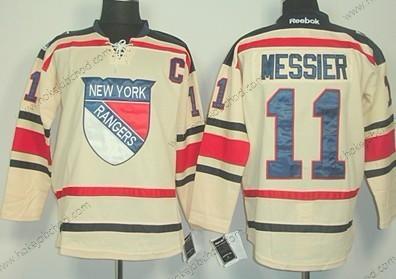 Muž New York Rangers #11 Mark Messier 2012 Zimní Klasický Krémová Dres