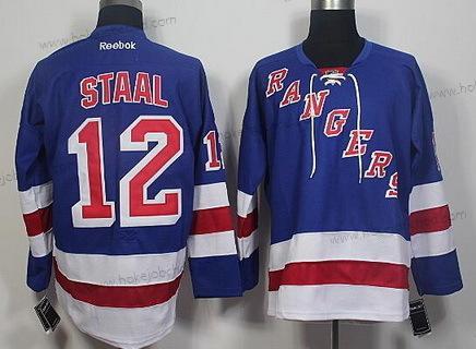 Muž New York Rangers #12 Eric Staal Modrý Reebok Domácí Hokejový Dres