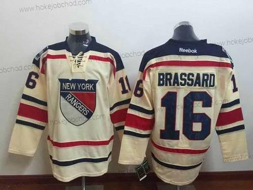 Muž New York Rangers #16 Derick Brassard Reebok Krémová NHL Dres