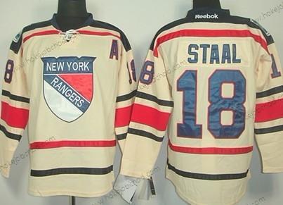 Muž New York Rangers #18 Marc Staal 2012 Zimní Klasický Krémová Dres