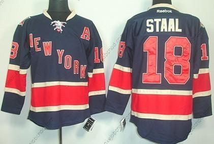 Muž New York Rangers #18 Marc Staal Námořnictvo Modrý 85Th Dres