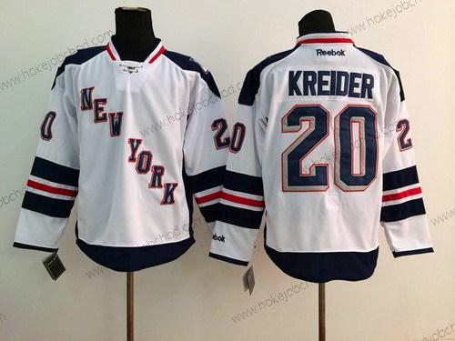 Muž New York Rangers #20 Chris Kreider 2014 Stadium Series Bílý Dres