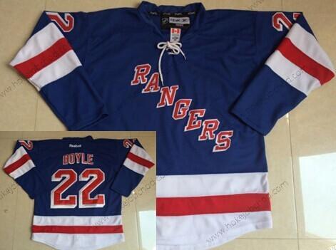 Muž New York Rangers #22 Dan Boyle Modrý Dres