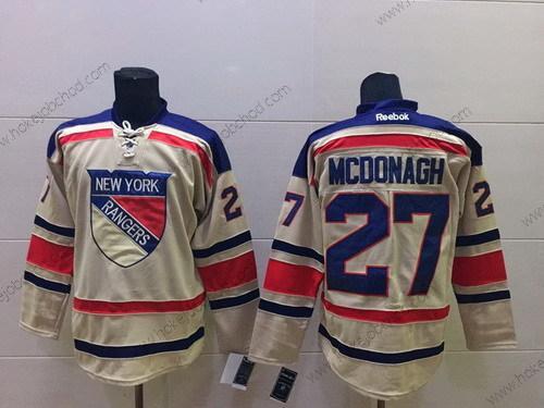 Muž New York Rangers #27 Ryan Mcdonagh 2012 Zimní Klasický Krémová Dres