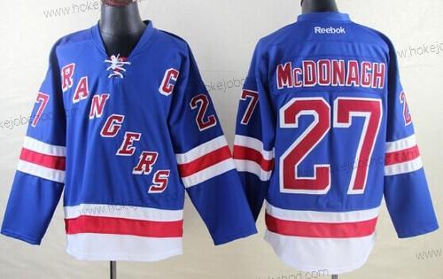 Muž New York Rangers #27 Ryan Mcdonagh Modrý Dres