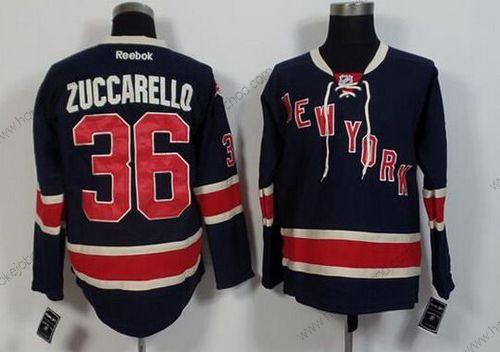 Muž New York Rangers #36 Mats Zuccarello Černá Reebok Alternativní 85Th Dres