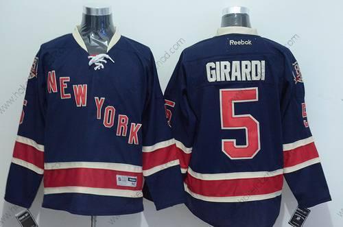 Muž New York Rangers #5 Dan Girardi Námořnictvo Modrý Alternativní 85Th Dres