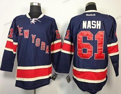 Muž New York Rangers #61 Rick Nash Námořnictvo Modrý Alternativní 85Th Dres