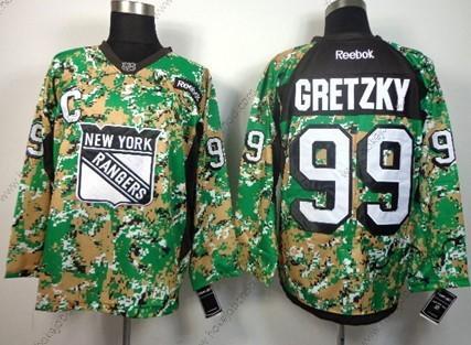 Muž New York Rangers #99 Wayne Gretzky 2014 Camo Dres