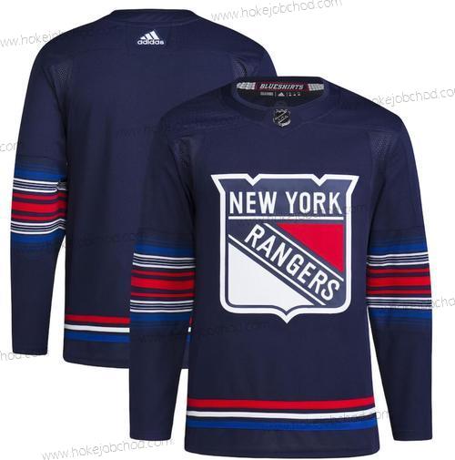 Muž New York Rangers Prázdný Námořnictvo Sešitý Dres