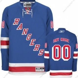 Muž New York Rangers Přizpůsobené Modrý Dres