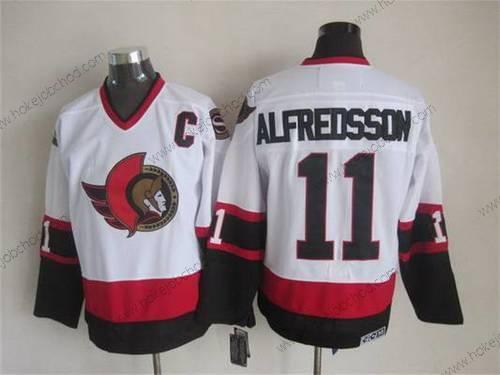 Muž Ottawa Senators #11 Daniel Alfredsson 1997-98 Bílý CCM Vintage Dres