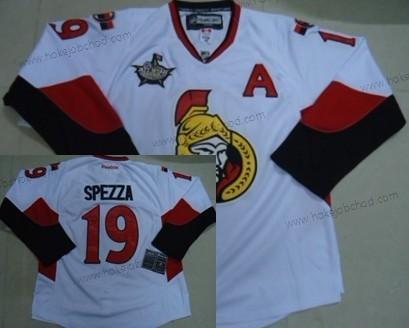 Muž Ottawa Senators #19 Jason Spezza Bílý 2012 All-Star Patch Dres