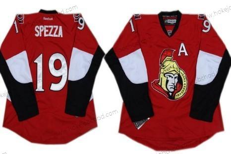 Muž Ottawa Senators #19 Jason Spezza Červené Dres