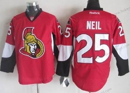 Muž Ottawa Senators #25 Chris Neil Červené Dres