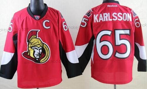 Muž Ottawa Senators #65 Erik Karlsson Červené Dres