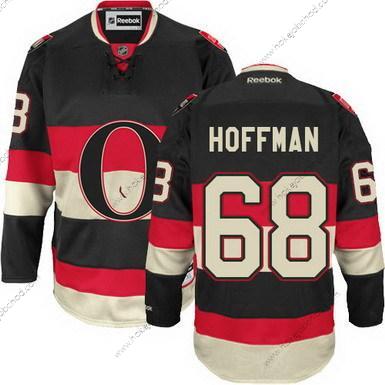 Muž Ottawa Senators #68 Mike Hoffman Černá Alternativní Dres