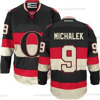 Muž Ottawa Senators #9 Milan Michalek Černá Alternativní Dres