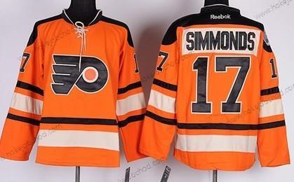 Muž Philadelphia Flyers #17 Wayne Simmonds 2012 Zimní Klasický Oranžová Dres