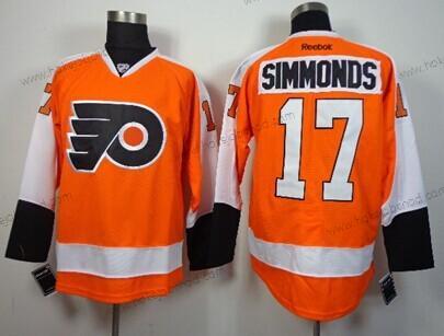 Muž Philadelphia Flyers #17 Wayne Simmonds Oranžová Dres