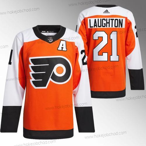 Muž Philadelphia Flyers #21 Scott Laughton 2023-24 Oranžová Sešitý Dres