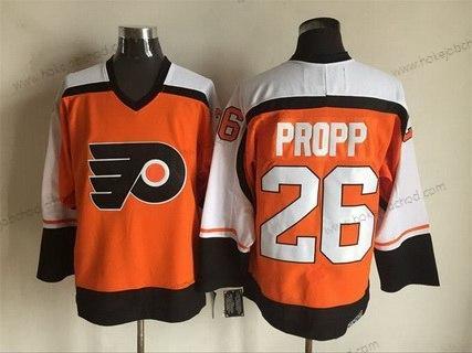 Muž Philadelphia Flyers #26 Brian Propp 1997-98 Oranžová CCM Vintage Dres