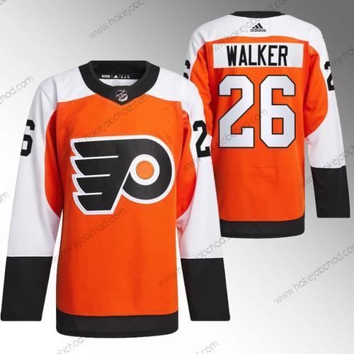 Muž Philadelphia Flyers #26 Sean Walker 2023-24 Oranžová Sešitý Dres