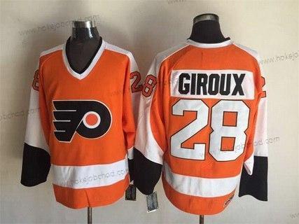 Muž Philadelphia Flyers #28 Claude Giroux 2008-09 Oranžová CCM Vintage Dres