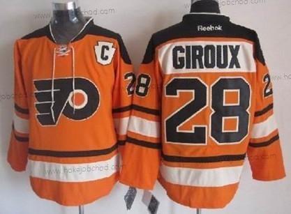 Muž Philadelphia Flyers #28 Claude Giroux 2012 Zimní Klasický Oranžová Dres