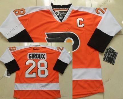 Muž Philadelphia Flyers #28 Claude Giroux Oranžová Dres