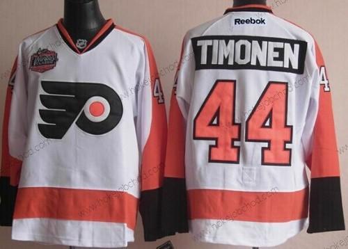 Muž Philadelphia Flyers #44 Kimmo Timonen Bílý Zimní Klasický Dres