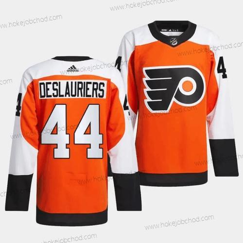 Muž Philadelphia Flyers #44 Nicolas Deslauriers 2023-24 Oranžová Sešitý Dres