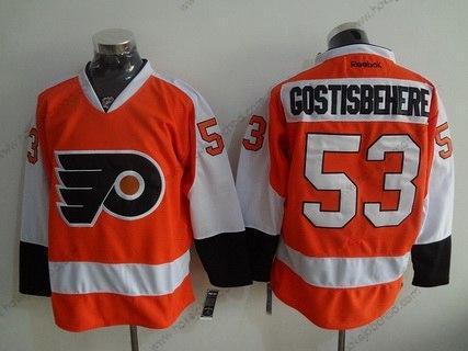 Muž Philadelphia Flyers #53 Shayne Gostisbehere Philadelphia Flyers Reebok Premier Oranžová Domácí Dres