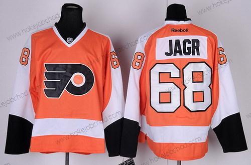 Muž Philadelphia Flyers #68 Jagr Oranžová Dres