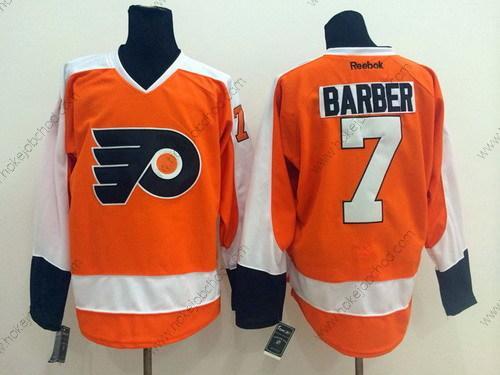 Muž Philadelphia Flyers #7 Bill Barber Oranžová Dres