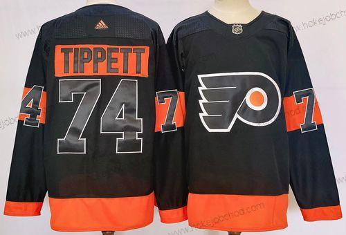 Muž Philadelphia Flyers #74 Owen Tippett Černá Náhradní Autentické Dres