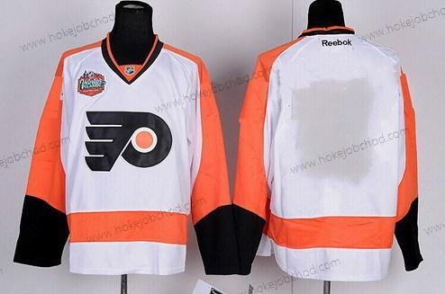 Muž Philadelphia Flyers Prázdný Bílý Zimní Klasický Dres