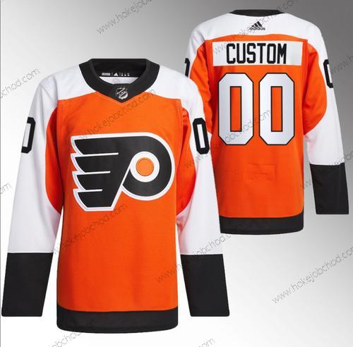 Muž Philadelphia Flyers Přizpůsobené 2023-24 Oranžová Sešitý Dres