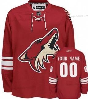 Muž Phoenix Coyotes Přizpůsobené Červené Dres