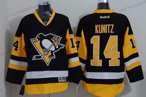 Muž Pittsburgh Penguins #14 Chris Kunitz Černá Alternativní Dres