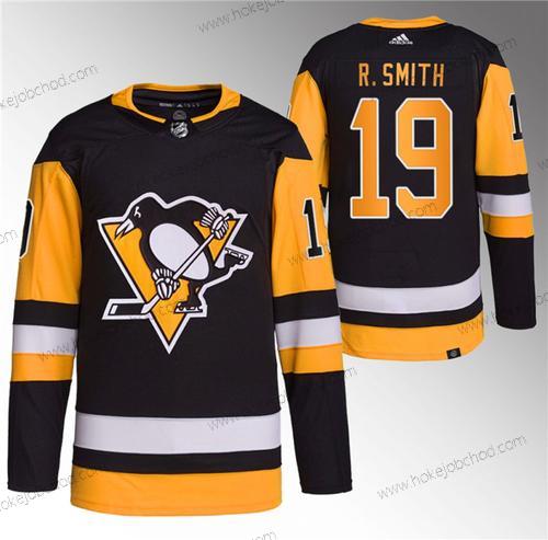 Muž Pittsburgh Penguins #19 Reilly Smith Černá Sešitý Dres1