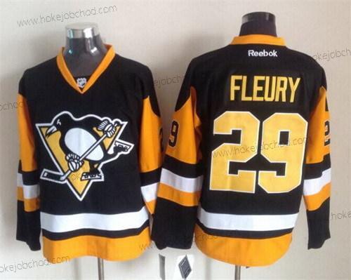 Muž Pittsburgh Penguins #29 Marc-Andre Fleury Černá Alternativní Dres