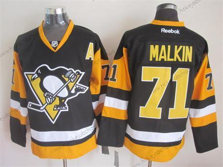 Muž Pittsburgh Penguins #71 Evgeni Malkin Černá Alternativní Dres