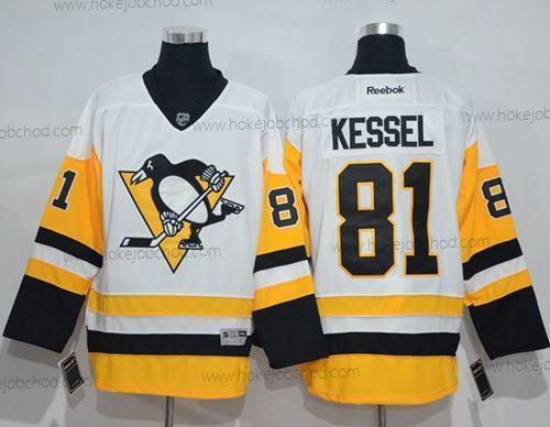 Muž Pittsburgh Penguins #81 Phil Kessel Bílý New Venkovní Sešitý NHL Dres