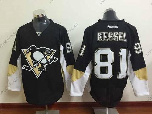 Muž Pittsburgh Penguins #81 Phil Kessel Černá Dres