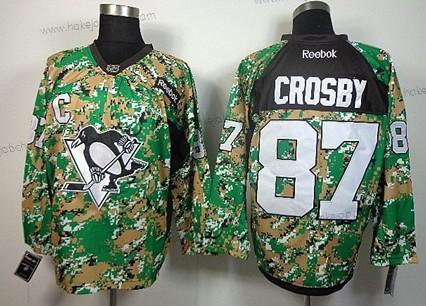 Muž Pittsburgh Penguins #87 Sidney Crosby 2014 Camo Dres