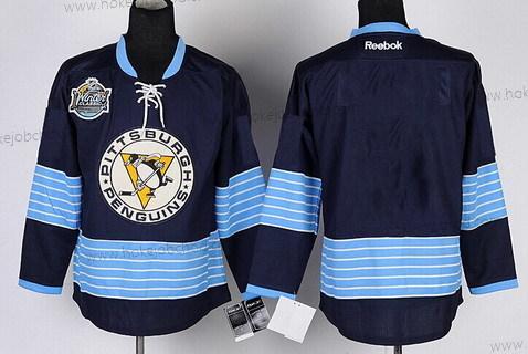 Muž Pittsburgh Penguins Prázdný Námořnictvo Modrý Alternativní Dres