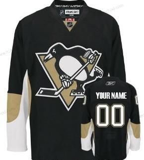 Muž Pittsburgh Penguins Přizpůsobené Černá Dres